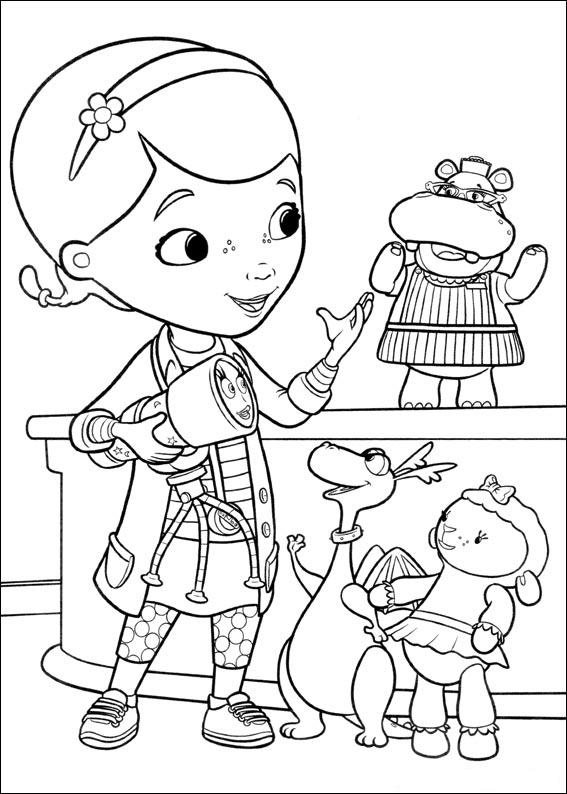 Doc McStuffins Coloring Pages Best Coloring Pages For Kids
