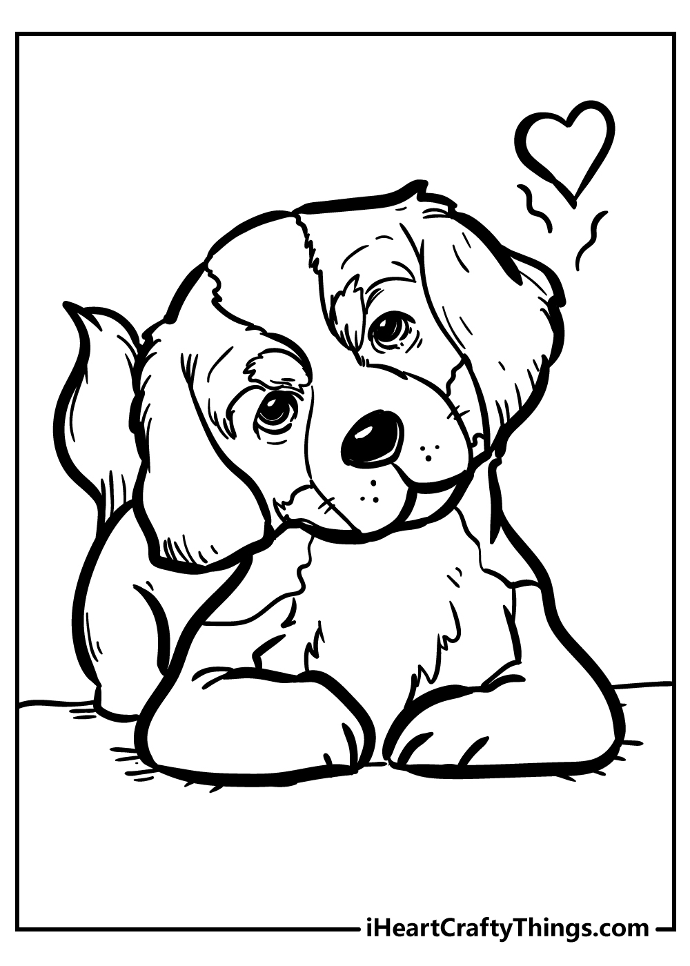Free Dog Coloring Pages Printable