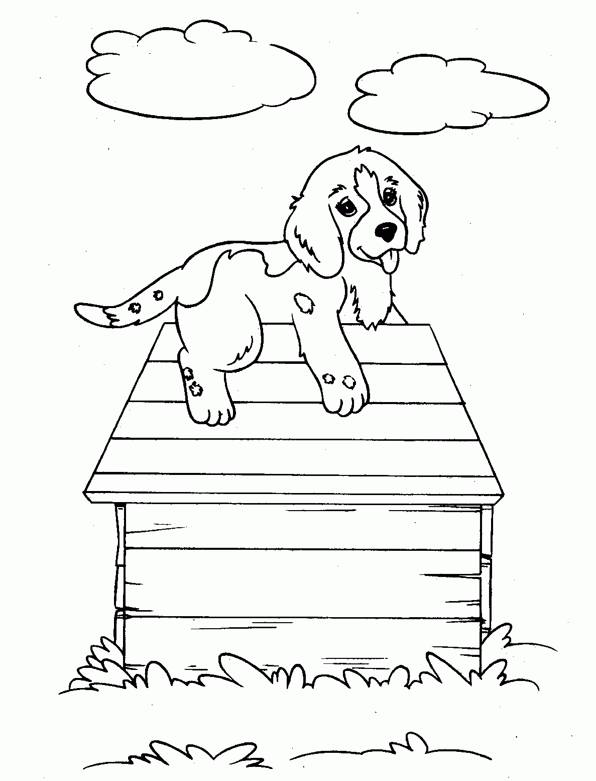 Dogs Coloring Pages Printable