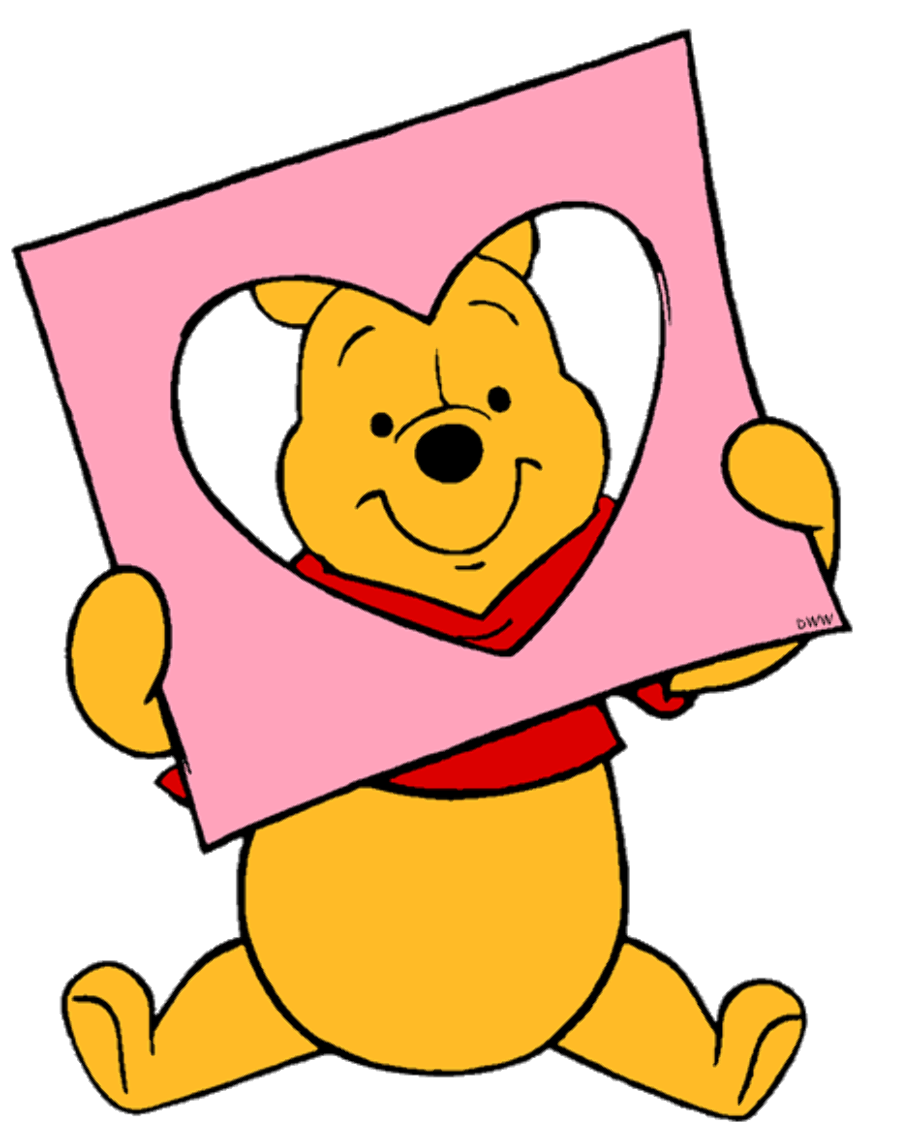 winnie the pooh valentines day cards printable