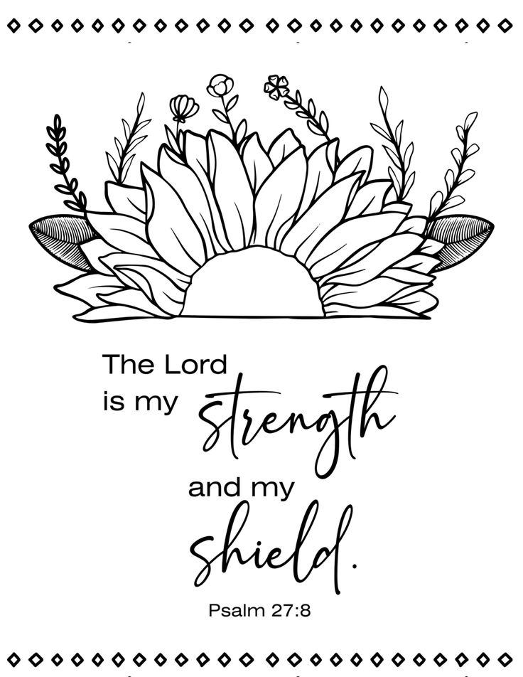 Download This Free Printable Bible Verse Coloring Page To Use At Home
