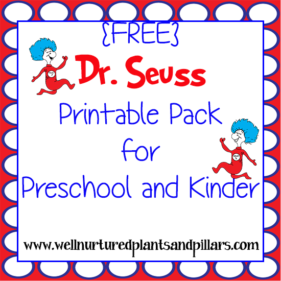 Dr Seuss Preschool Activities Worksheets Library