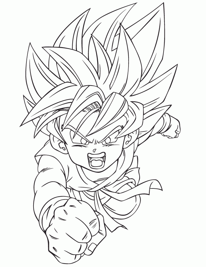 Dragonball Coloring Pages