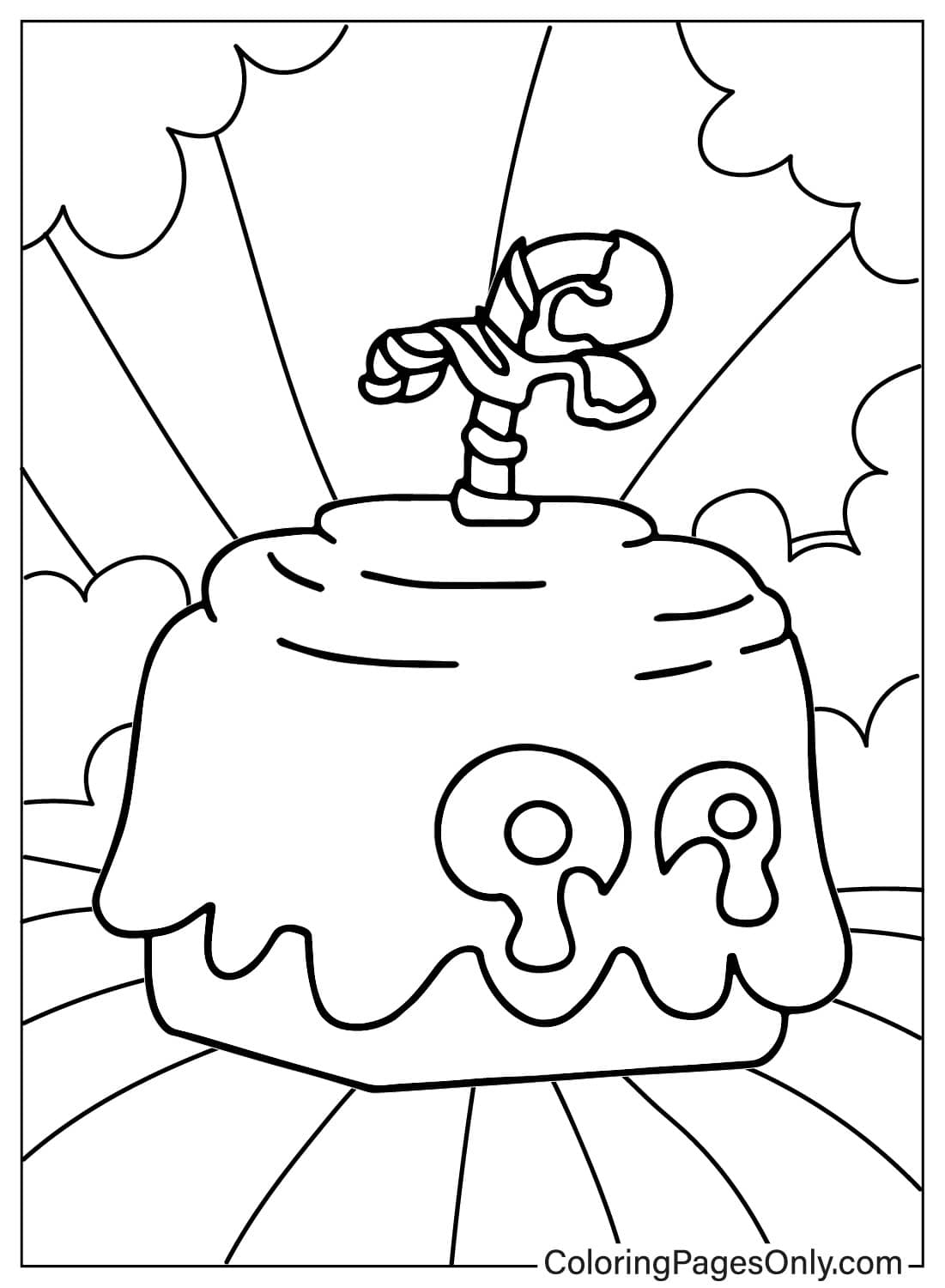 Fruits Coloring Page