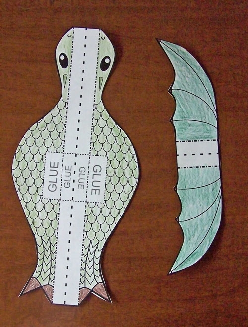 Dragon papercraft Create In The Chaos