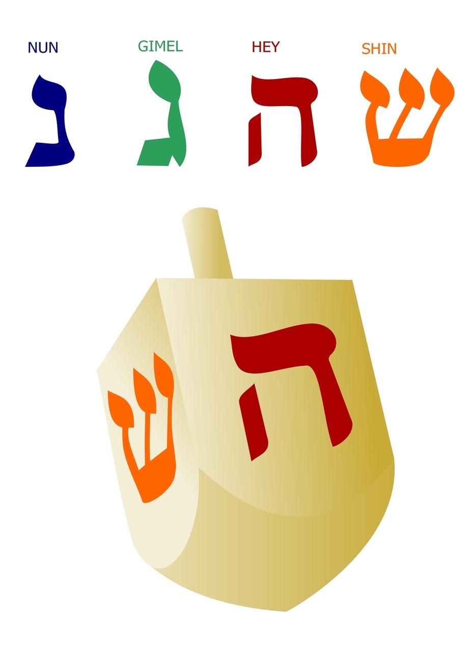 dreidel symbols printable