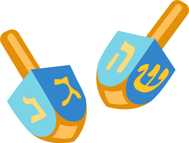 Dreidel Symbols Printable