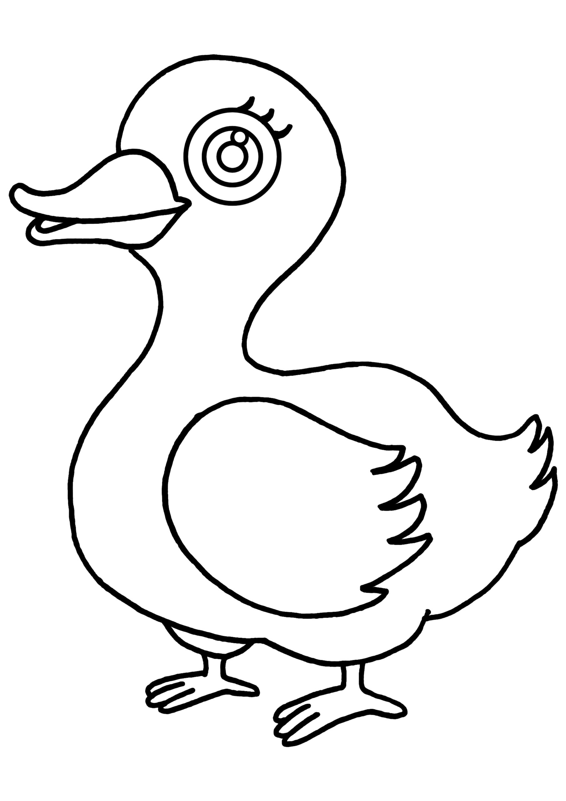 printable duck pictures to color
