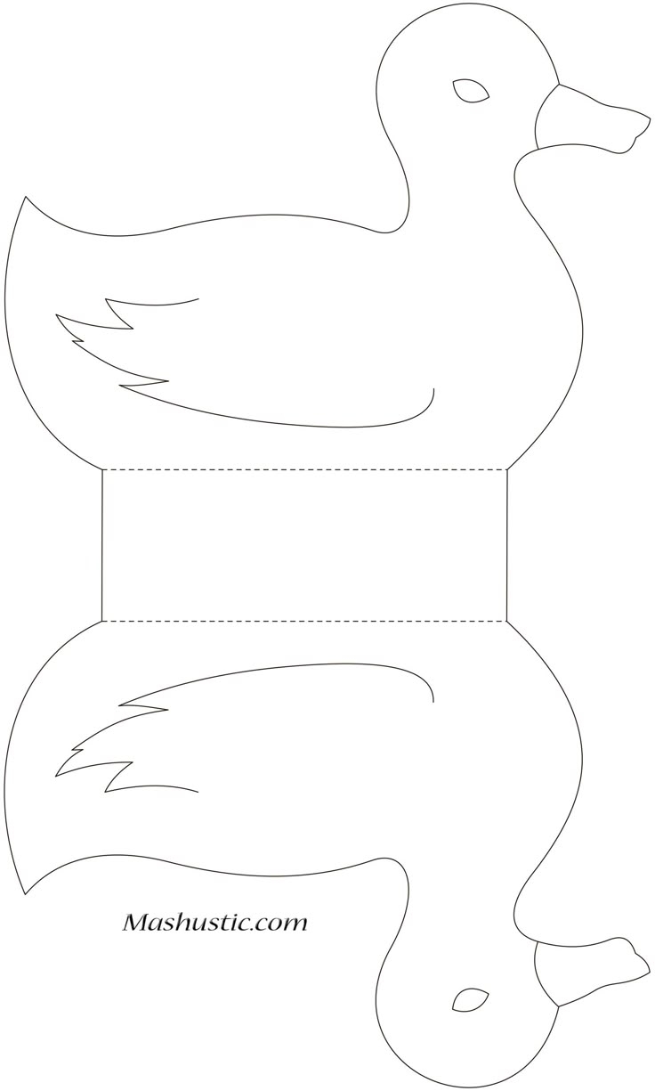 Duck Printable Template Free Printable Papercraft Tem Vrogue co