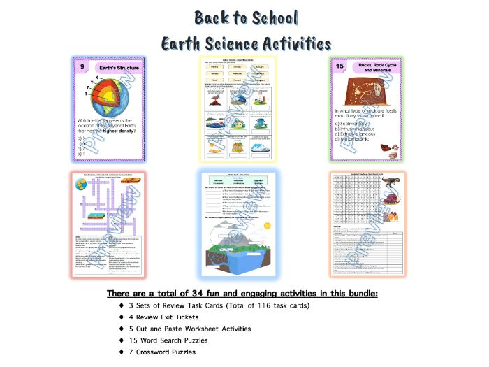 Earth Science Worksheets 3rd 4th Grade Worksheets Library