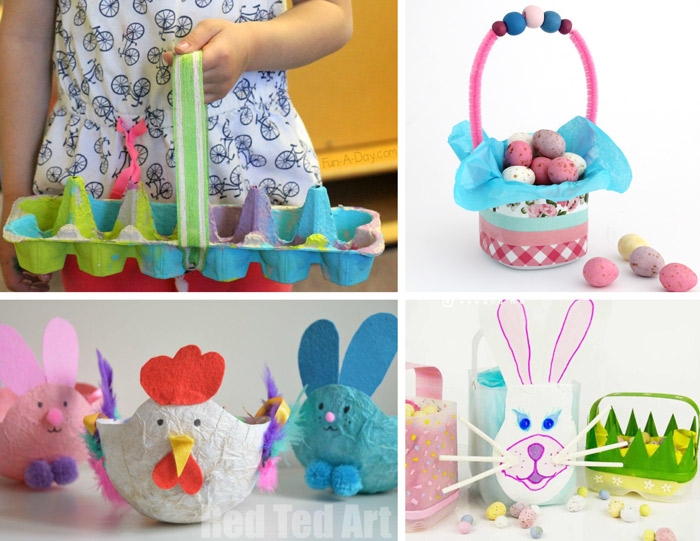 Easter Basket Craft Ideas The Craft Train