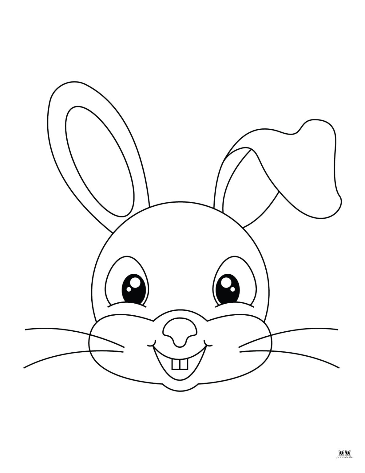easter bunny free printable coloring pages