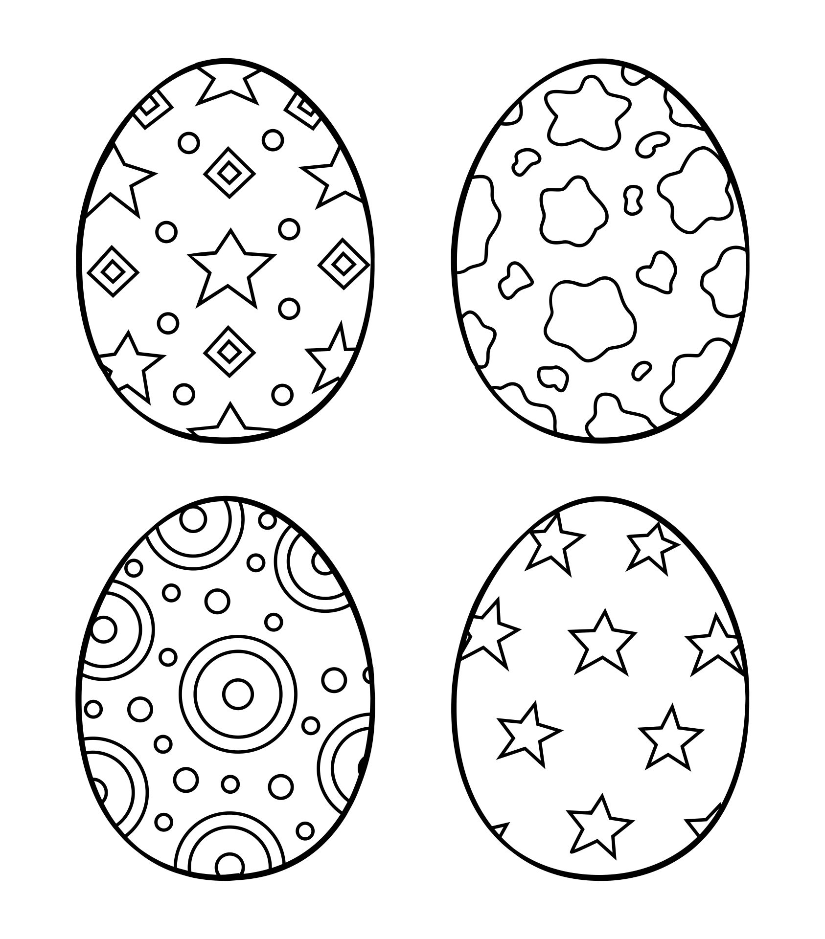 Easter Egg Basket Coloring Pages Emty 10 Free PDF Printables Printablee