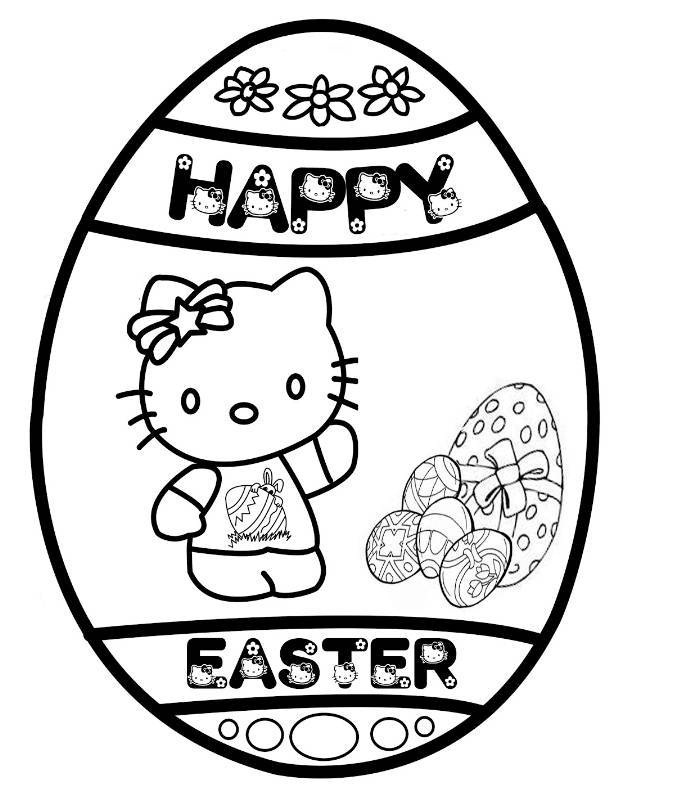 printable easter egg pictures to color