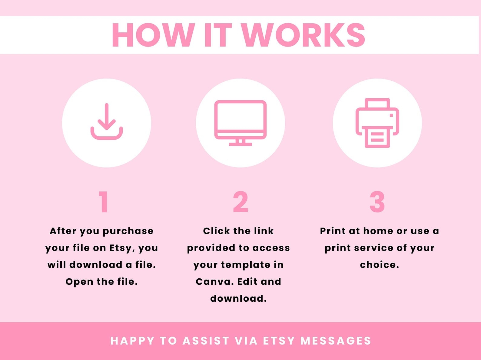 EDITABLE Blank Coupon Template Etsy