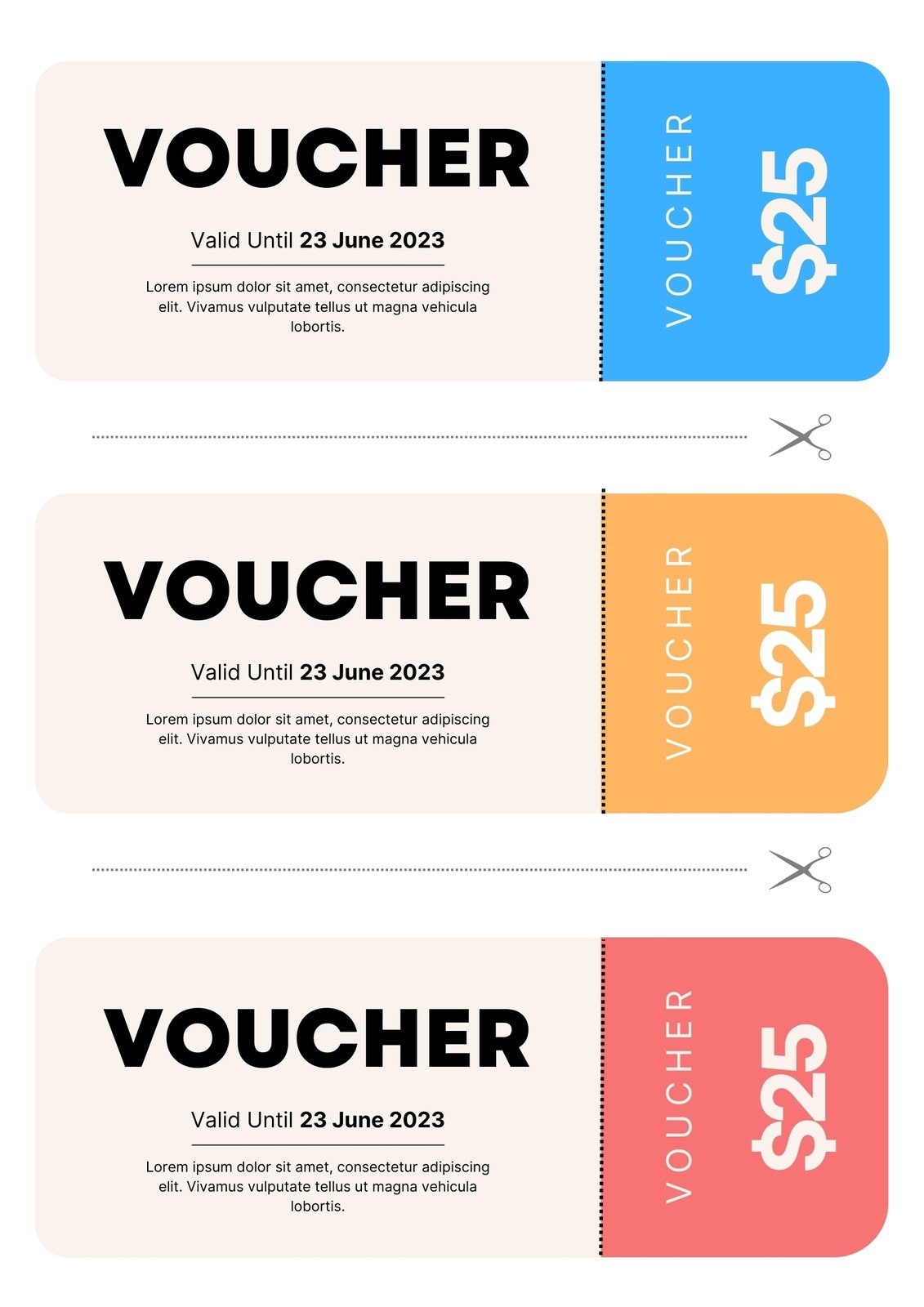 free coupon templates editable