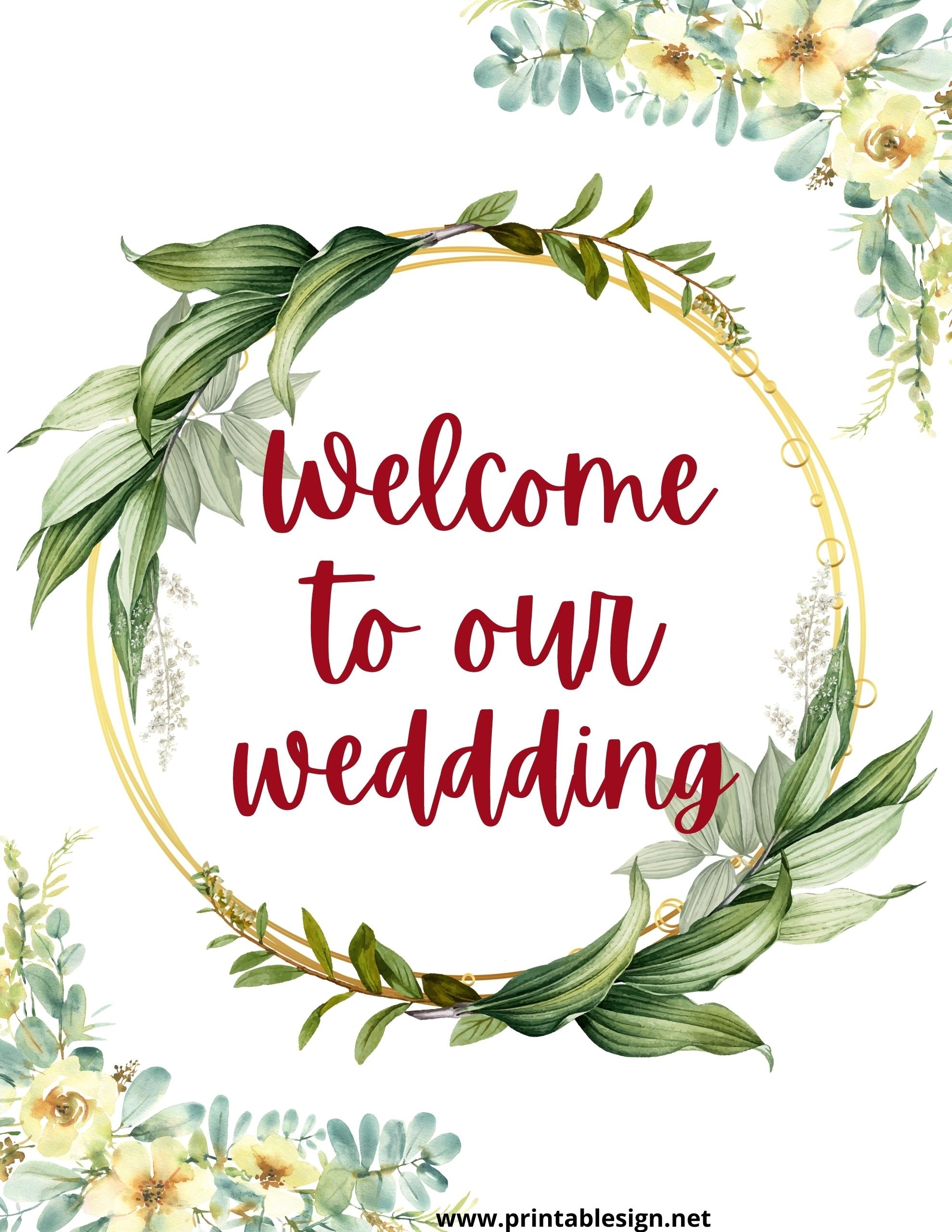 free printable sign templates