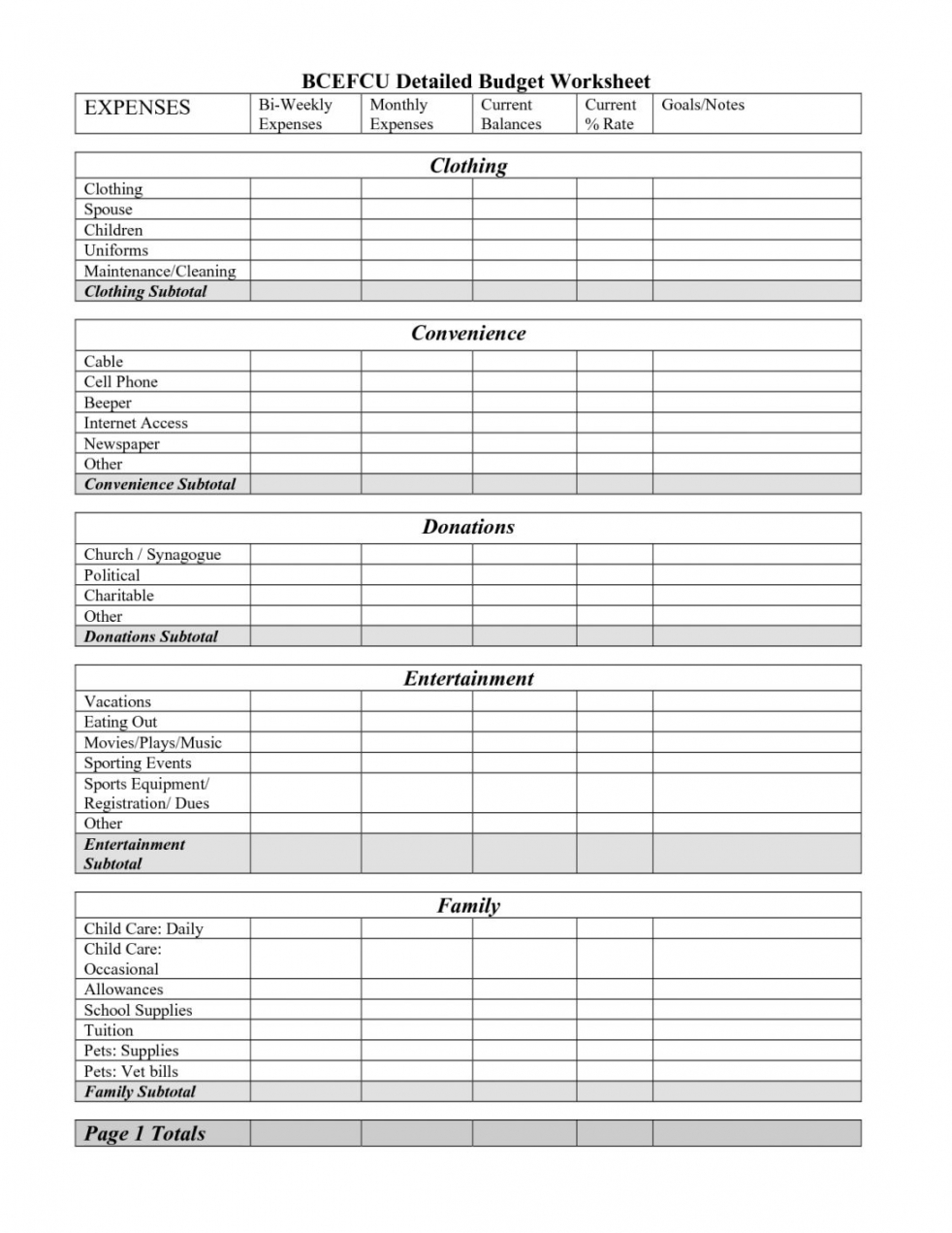 Editable Free Weekly Budget Worksheet Printable Pdf Budgeting Bi Weekly