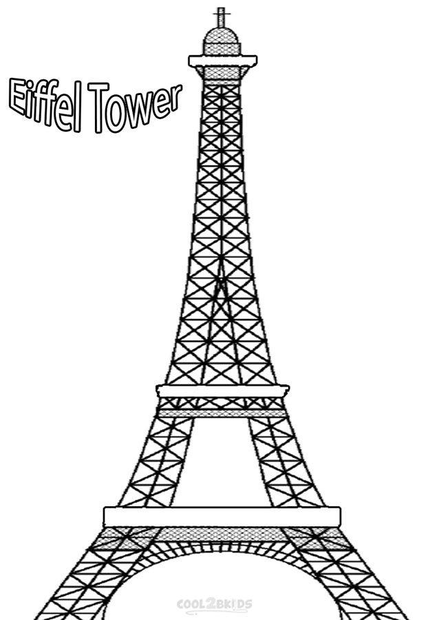 3d eiffel tower printable free