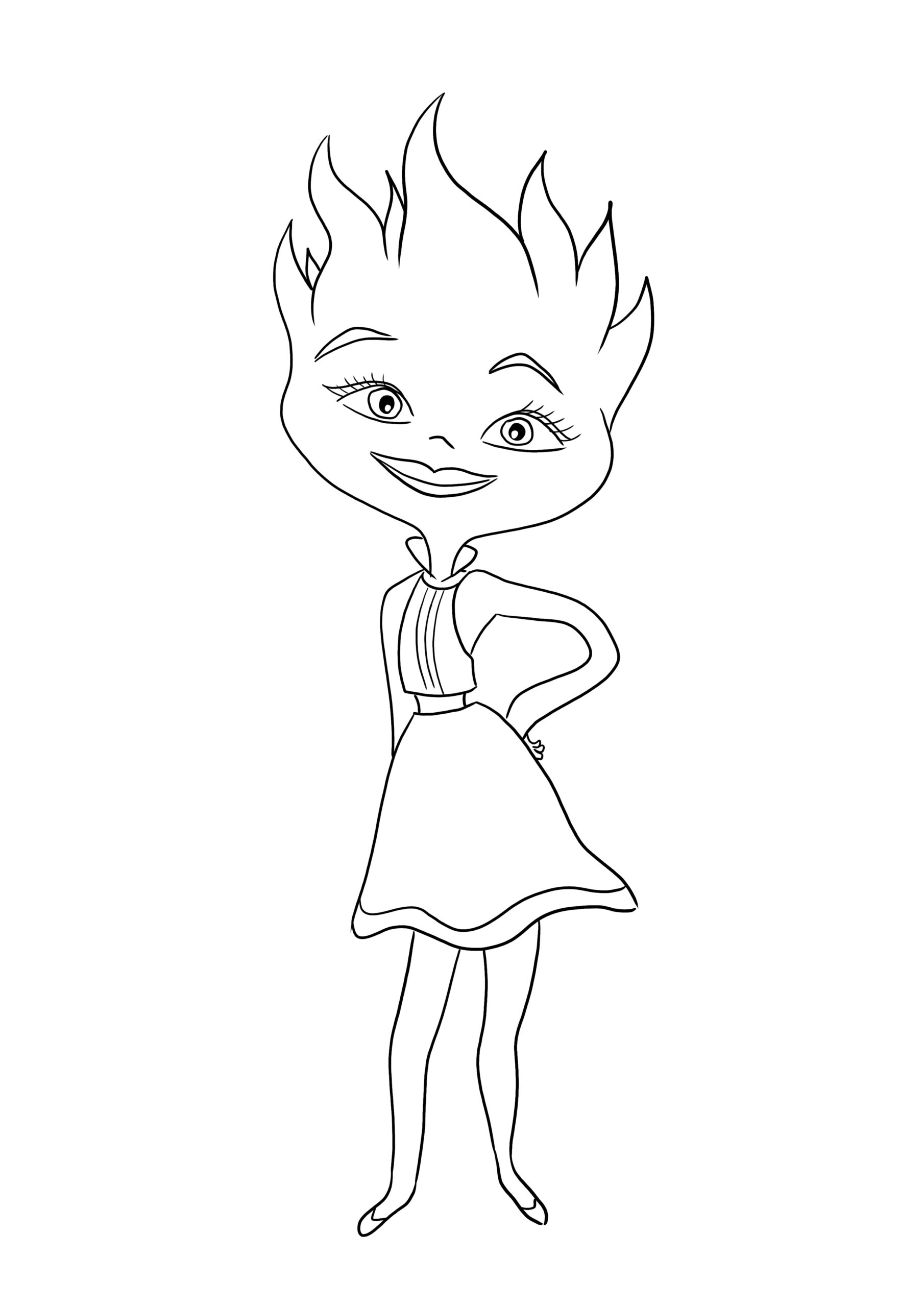 Elemental Coloring Pages