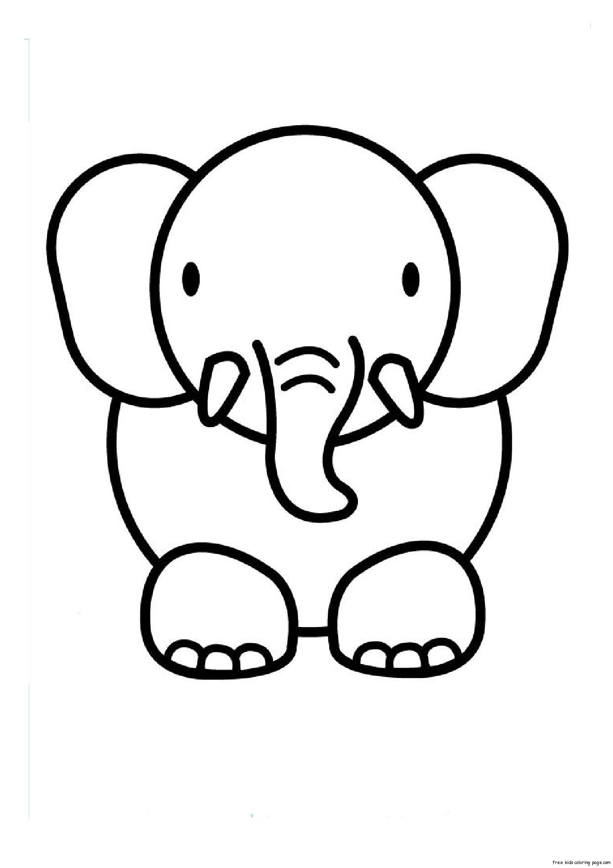 Elephant Printable Pictures ClipArt Best