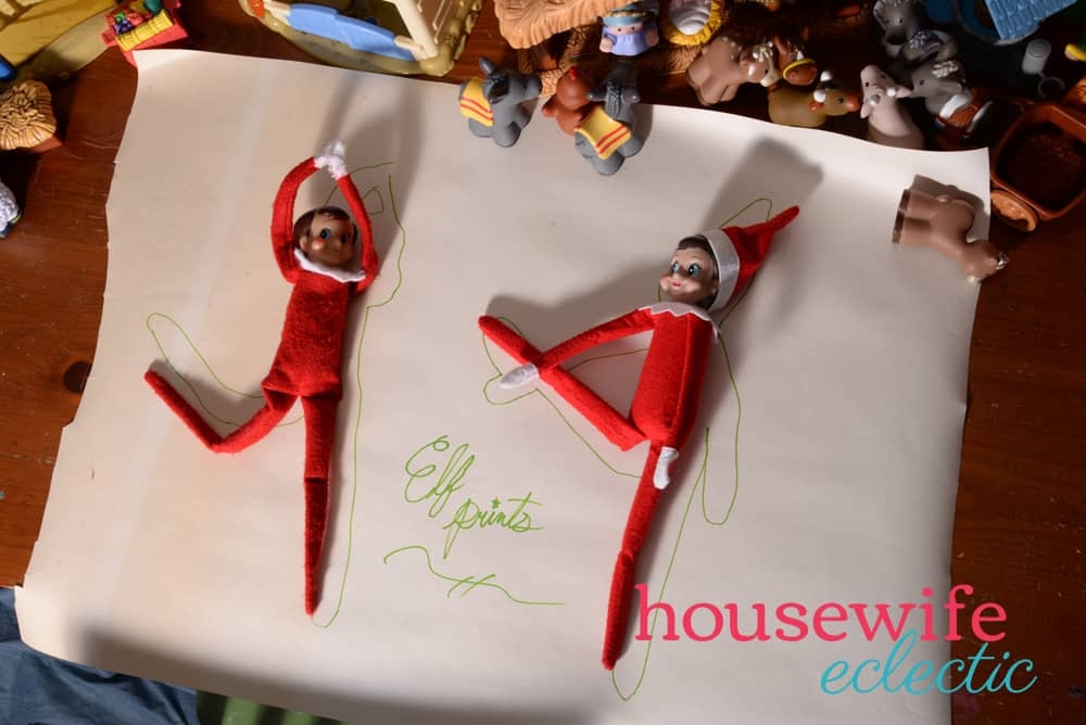 Elf On The Shelf Elf Prints Housewife Eclectic