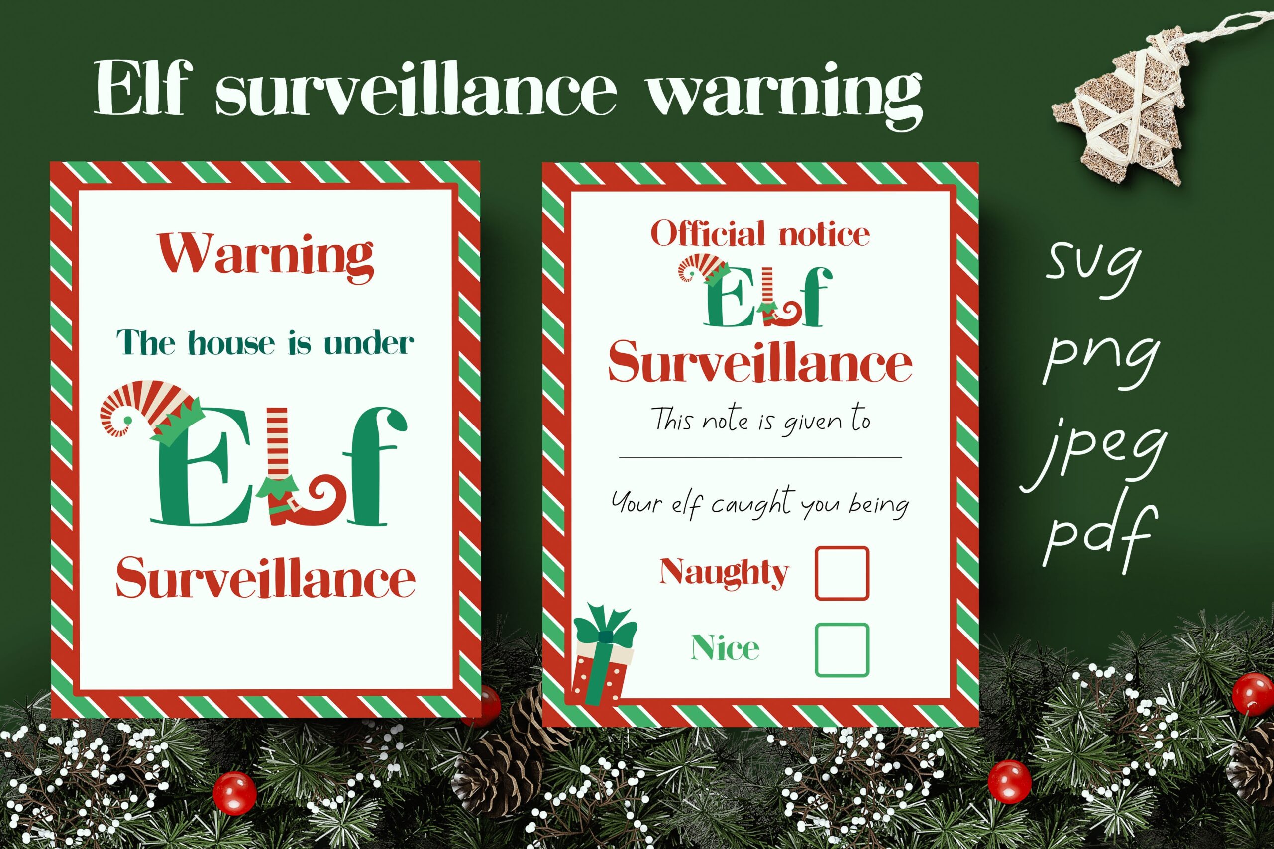elf on the shelf prints