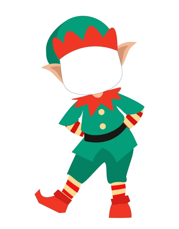 make yourself an elf template