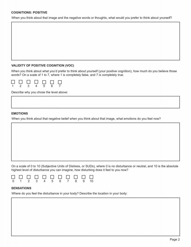 EMDR Workbook For Kids A Collection Of EMDR Handouts Worksheets 