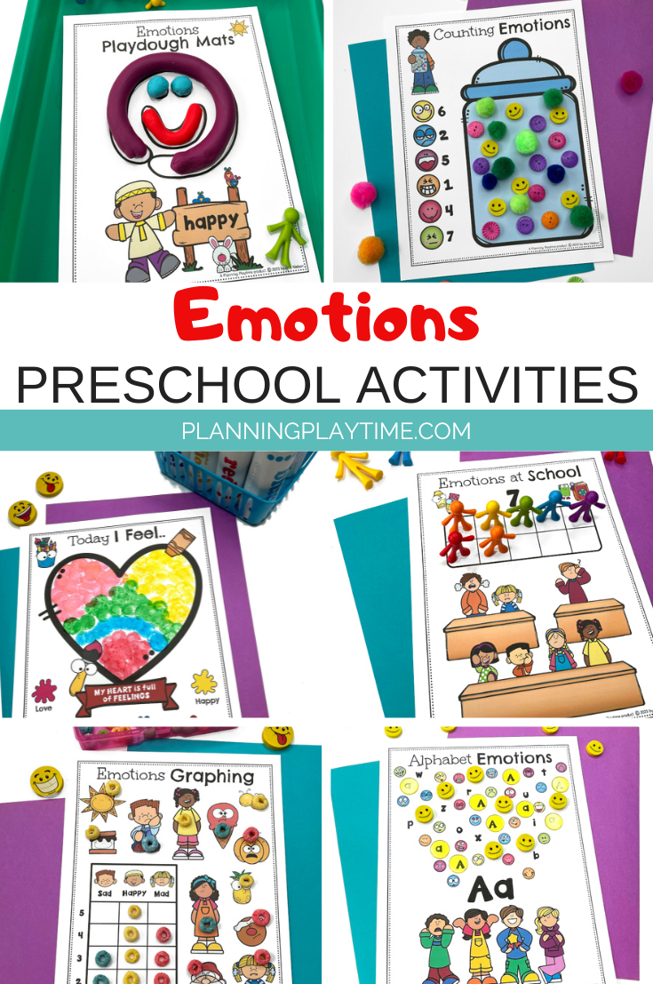 Emotions Activities Preschool Planning Playtime
