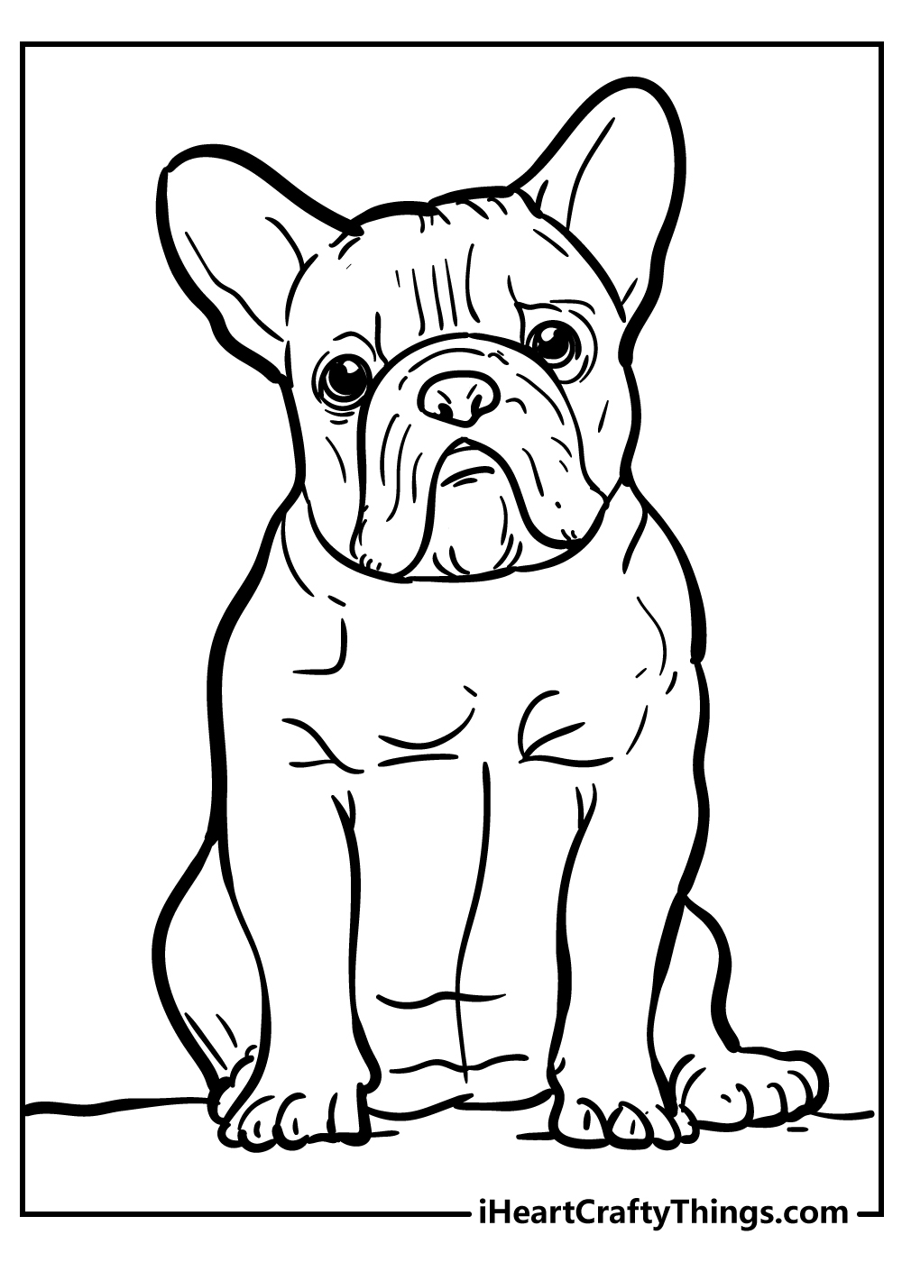 English Bulldog Coloring Pages Coloring Home