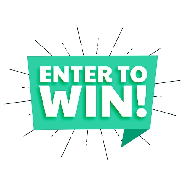 Enter To Win Template