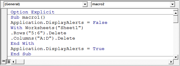 Excel Delete A Worksheet Without Confirmation VBAmacros 