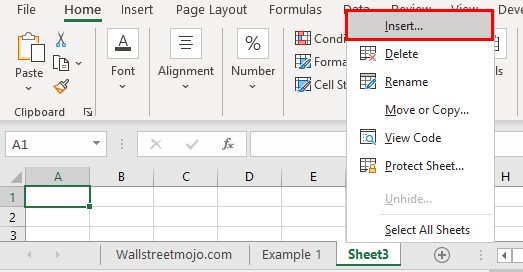Excel New Sheet Shortcut Keys How To Insert Worksheet Worksheets 