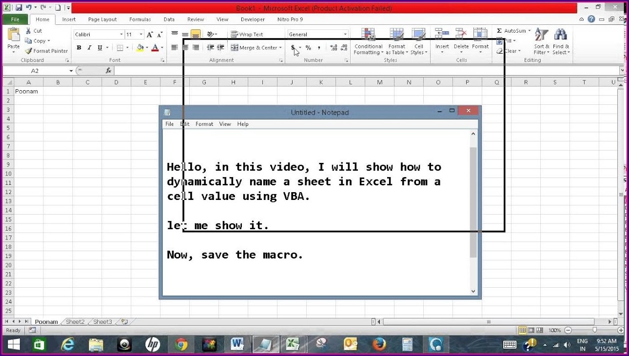 excel worksheet name in formula
