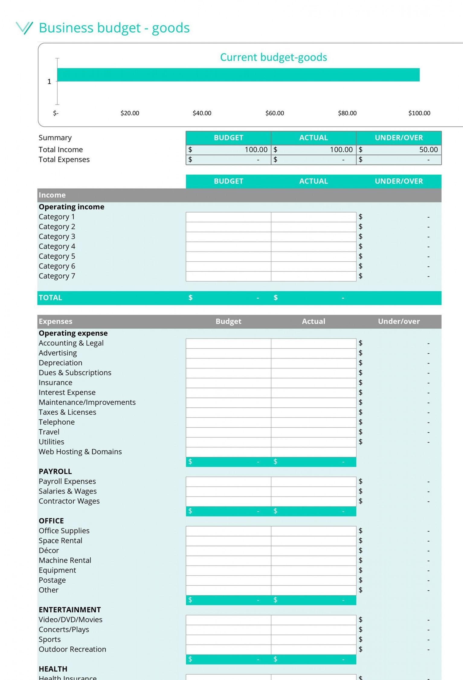 Explore Our Image Of Law Firm Budget Template Business Budget 