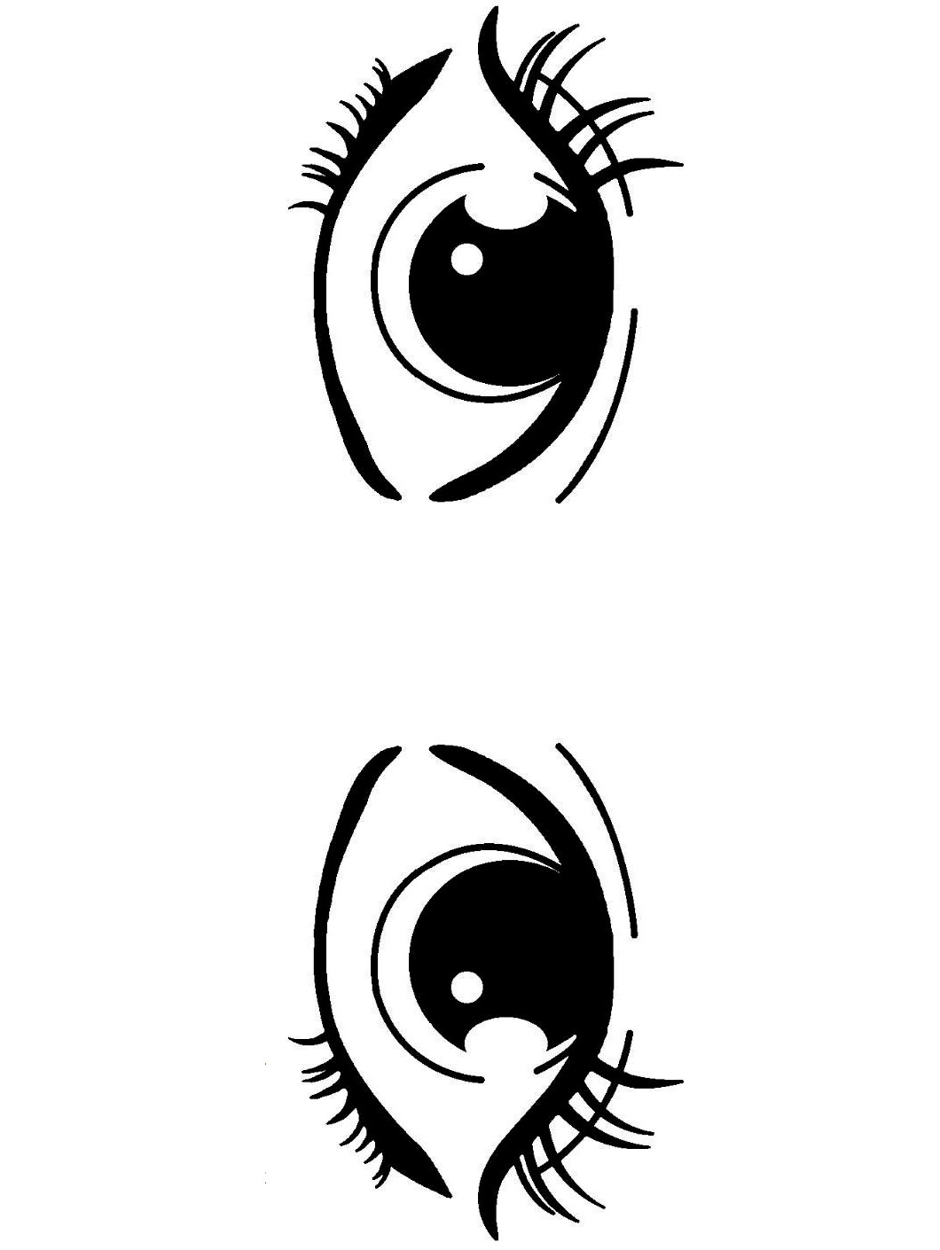 free eye template