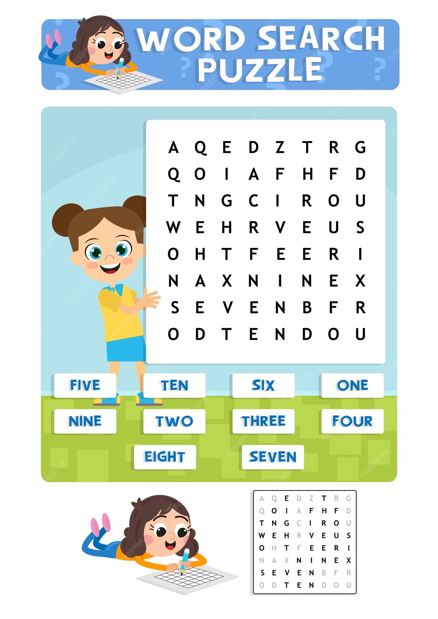 Fall Crossword Puzzle Worksheet Free Printable Digital PDF 