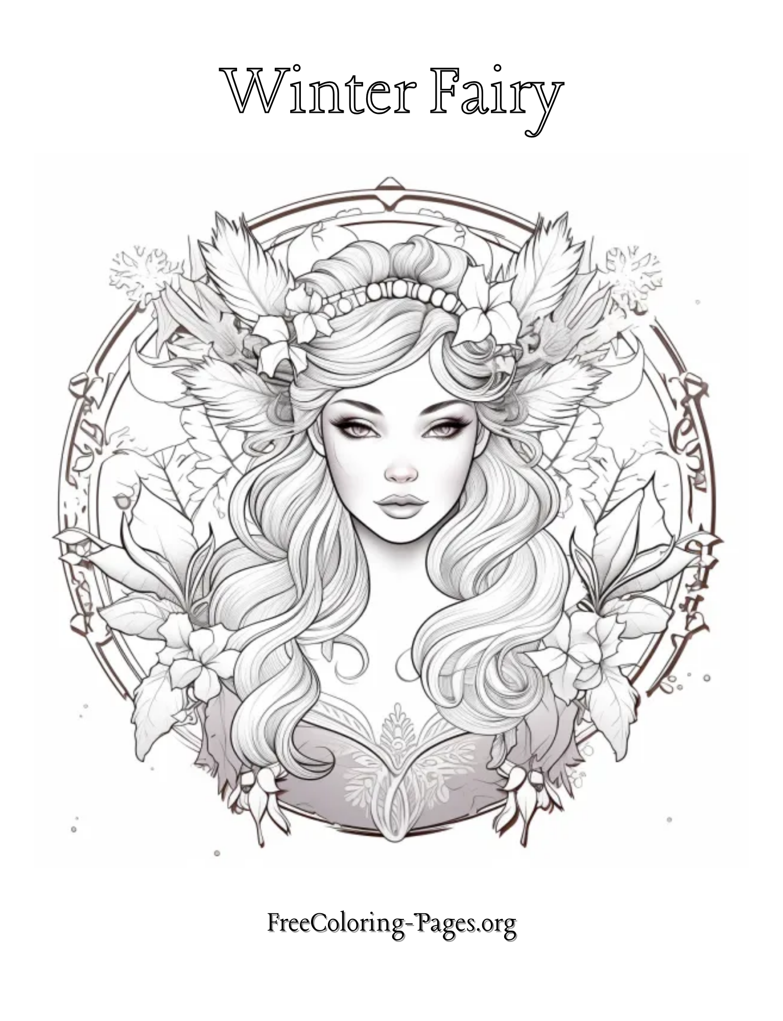 Fantasy Art Free Printable Fantasy Coloring Pages For Adults Free