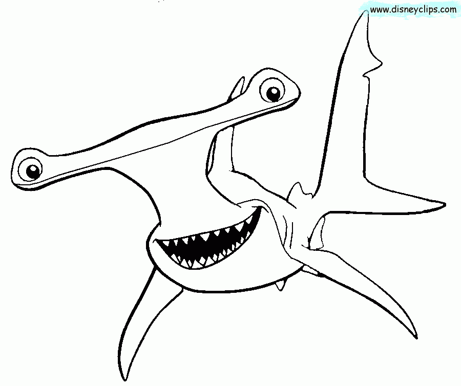 finding nemo coloring pages free