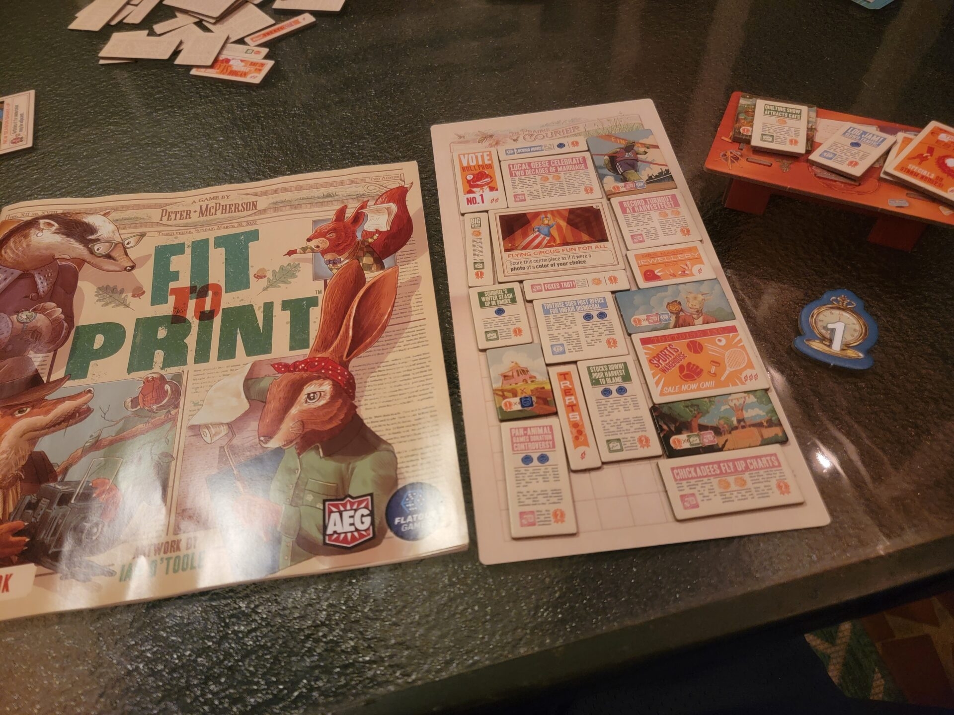 Fit To Print Review Board Game Breakdown