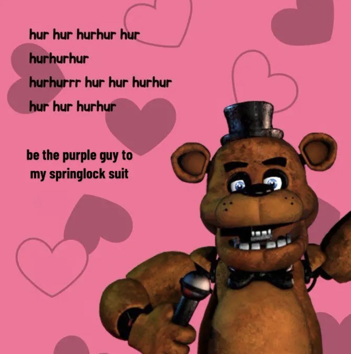Five Nights At Freddy s Valentines Card Fnaf Funny Funny Valentines