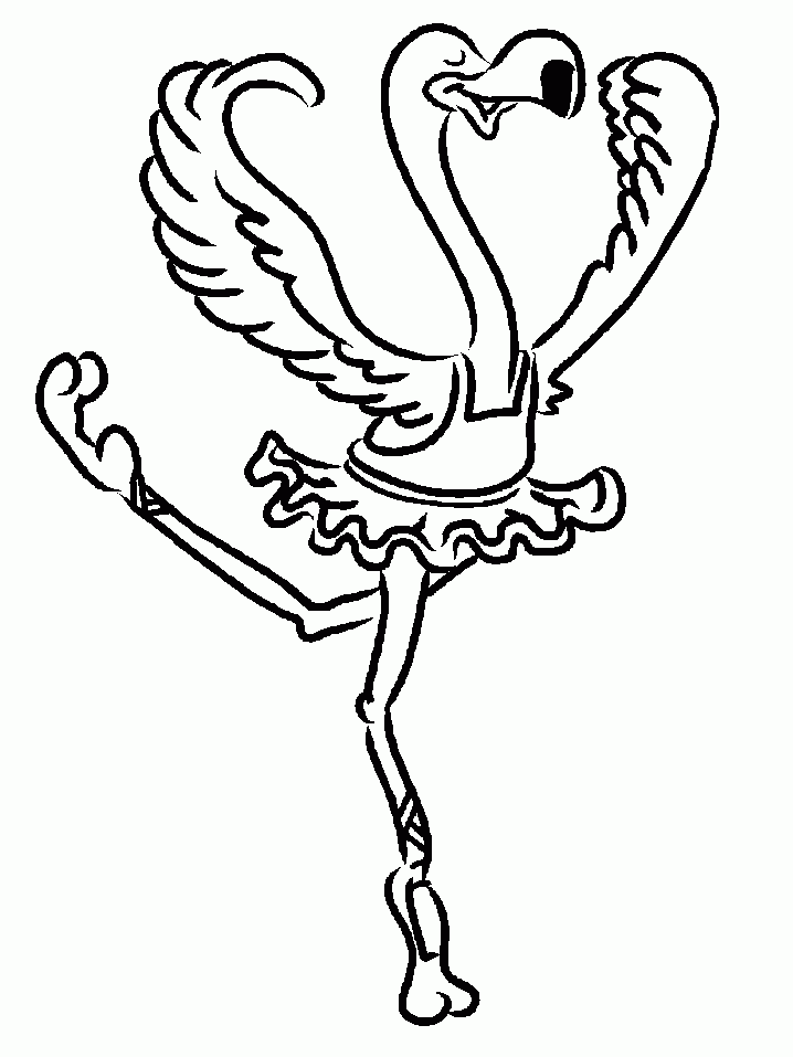Flamingo Color Pages Flamingo Coloring Pages Waldo Harvey