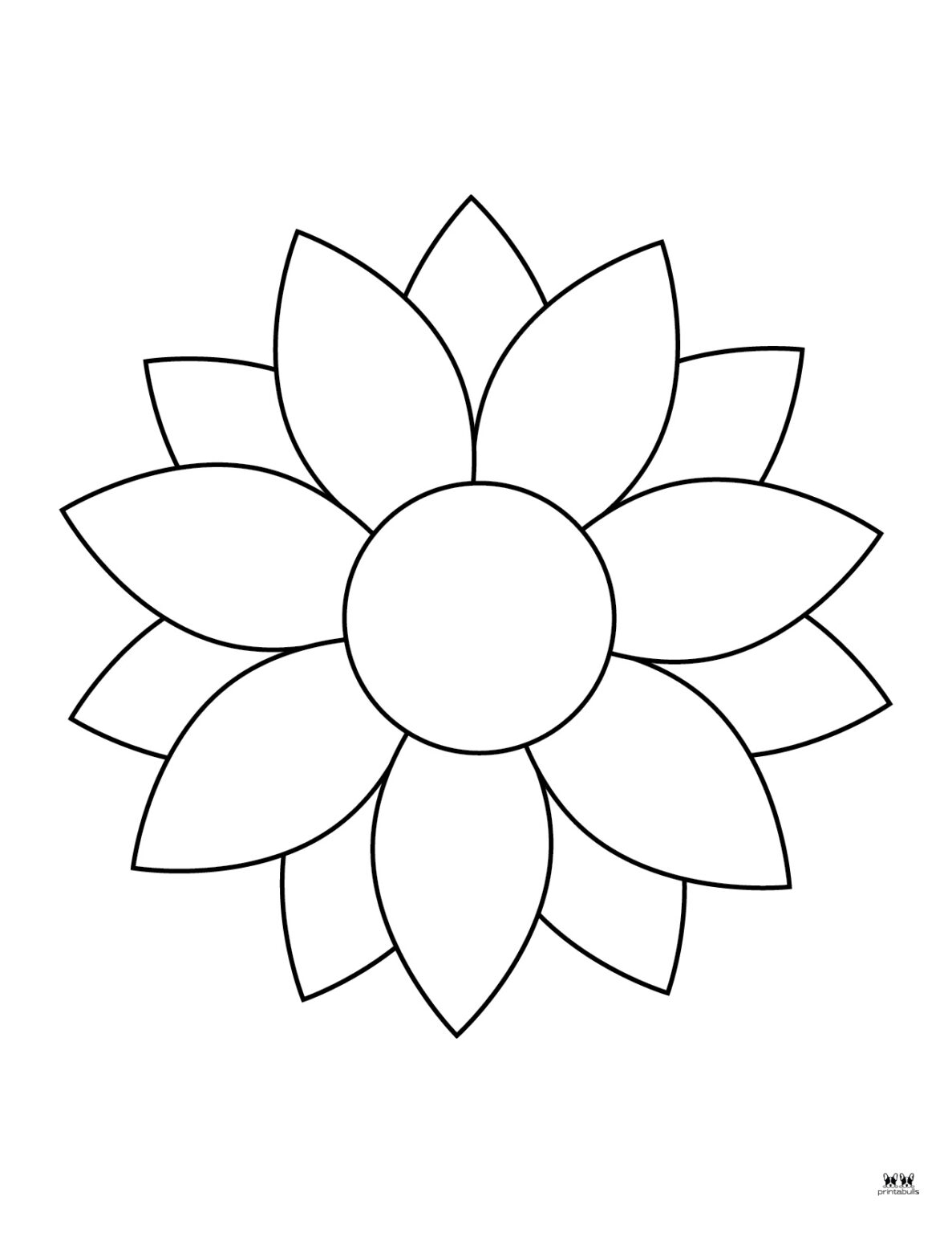 free coloring pages sunflowers