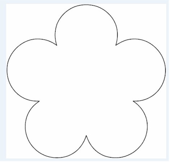 Flower Cut Out Template Printable Printable Templates
