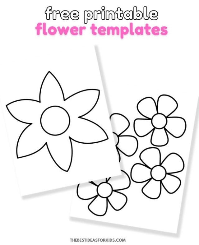 free printable daisy flowers