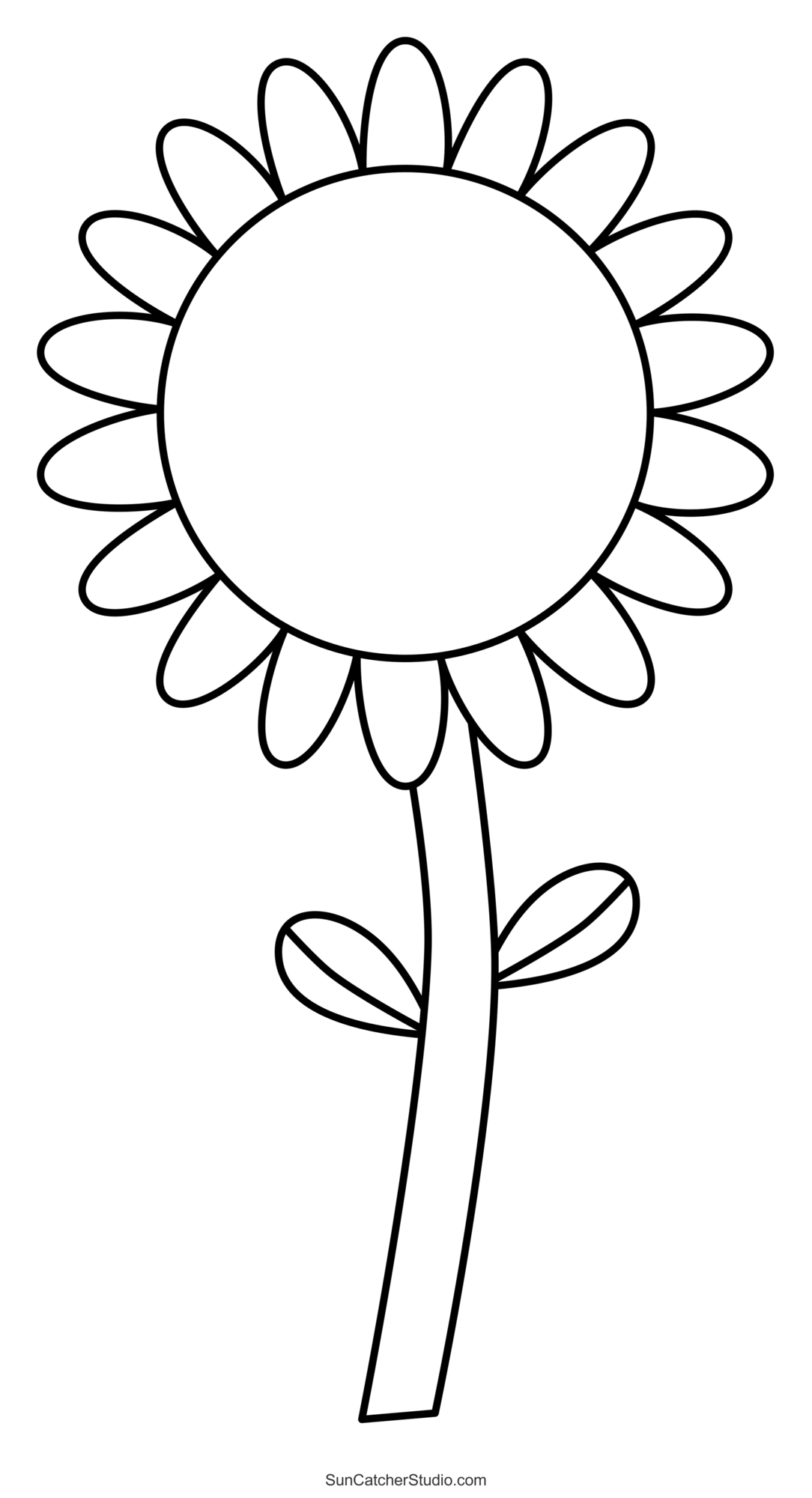 Flower Templates Patterns SVG Files Printable Stencils DIY 