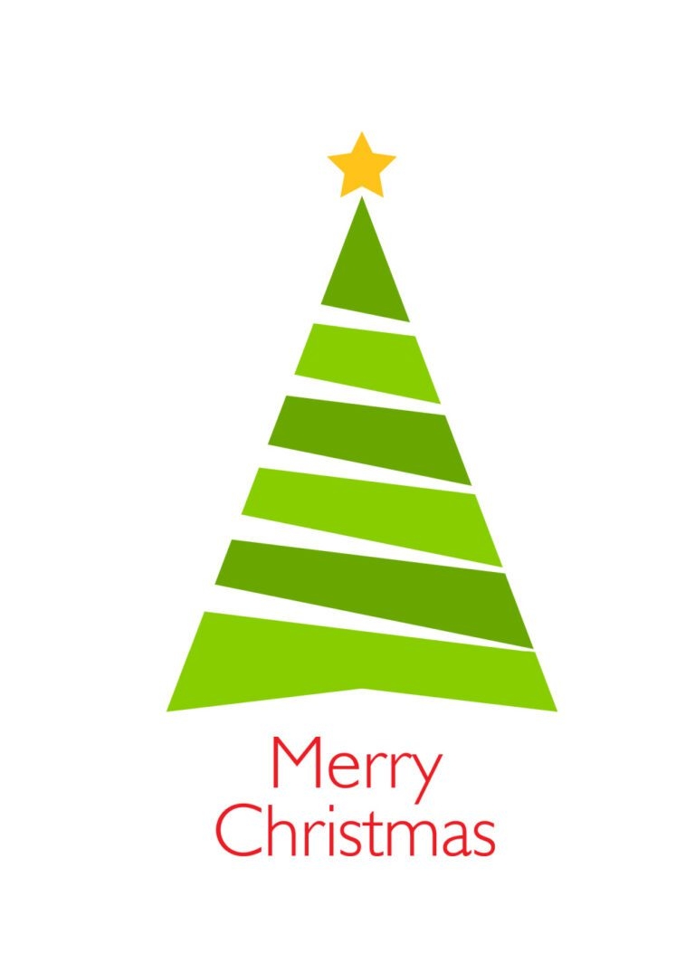 Folding Free Printable Christmas Cards PDF Downloads 