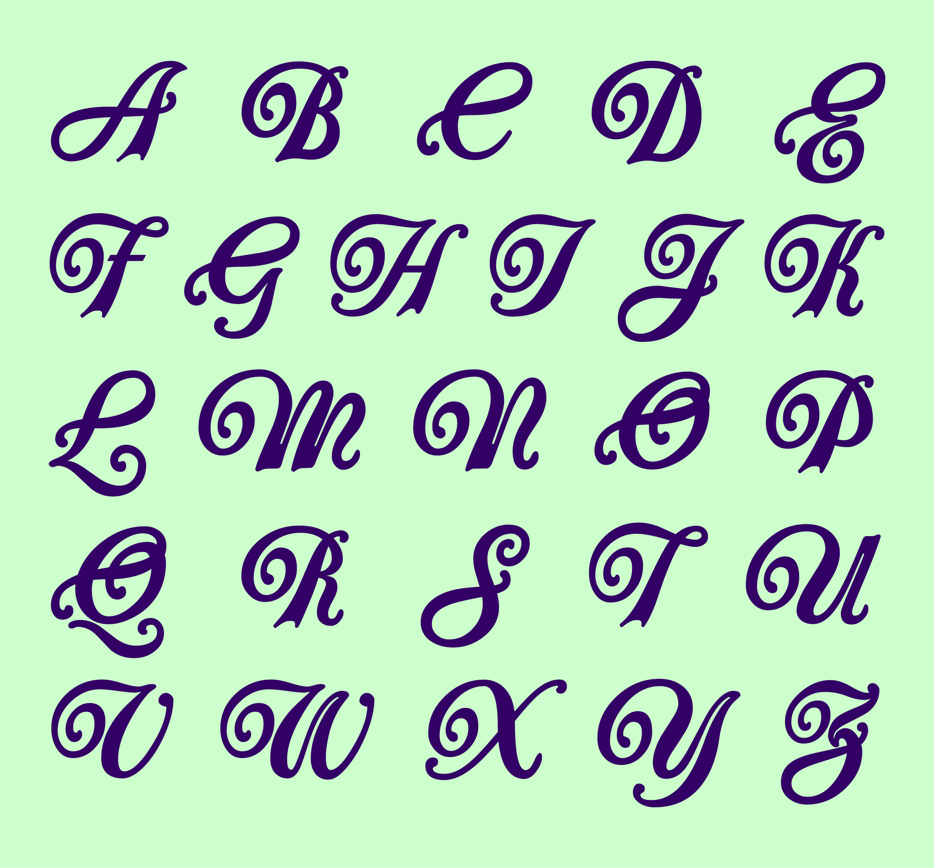 Fonts Alphabet Free 10 Free PDF Printables Printablee