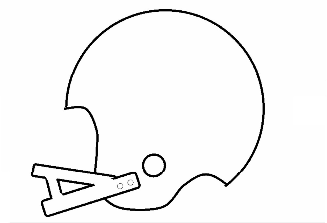 Football Stencil Printable Cliparts co